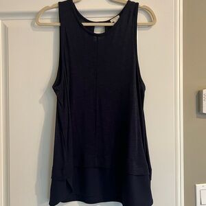 Blue Sleeveless Top